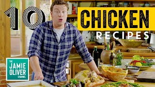 10 Chicken Recipes amp Dinners By Jamie Oliver [upl. by Trimble]