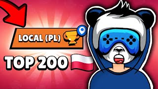 WBIŁEM TOP 200 POLSKI W BRAWL STARS [upl. by Robertson]