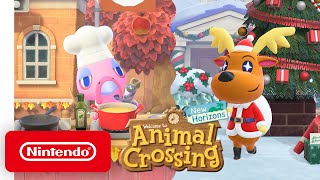 Animal Crossing New Horizons  Free Winter Update  Nintendo Switch [upl. by Attennaj767]