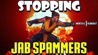 How To Beat Crouching Attack Spam  Mortal Kombat 1 [upl. by Teirtza940]