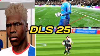 DLS 25 IMPROVEMENT REAL FACE KIT GAMEPLAY ETC [upl. by Jessa]