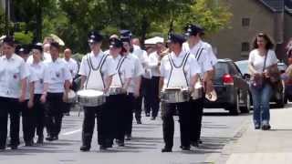 StApollonia Schützenbruderschaft  Umzug  Aachen Eilendorf 2014 [upl. by Grussing]