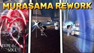 HOW TO USE MURASAMA REWORK  All Variants Quincy Soul Reaper Arrancar Showcase  Type Soul [upl. by Adnaugal]