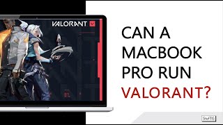 Can a Macbook Pro run Valorant  FPS Test [upl. by Eivod]