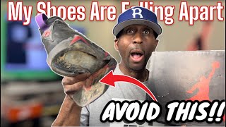 How To Save Your Sneakers From Crumbling and Falling Apart sneakers sneakerhead [upl. by Karylin]