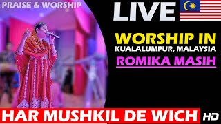 Live Worship by Sister Romika Masih in Malaysia [upl. by Une]