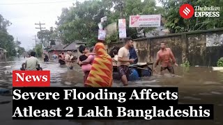 Bangladesh Flood Heavy Monsoon Rains Cause Severe Flooding in Eastern Bangladesh [upl. by Christoper]