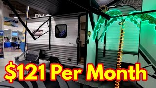 CHEAPEST RV in America  2024 Coleman Lantern LT 17B Travel Trailer FOR SALE 121 a Month or 13995 [upl. by Neelram438]