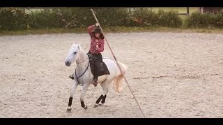 Apocalyptic Riders  Garrocha  Doma Vaquera  Spanish Horse Riding  Show Riding [upl. by Arodoeht]