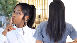 MY BEST KEPT RELAXED HAIR SECRETS FOR INSANE HAIR GROWTH SA YOUTUBER [upl. by Edette]