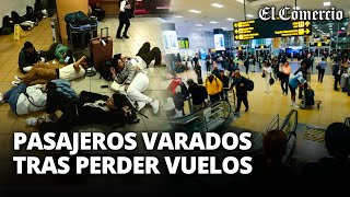 AEROPUERTO JORGE CHÁVEZ reanudan vuelos tras APAGÓN ELÉCTRICO por CORTOCIRCUITO  El Comercio [upl. by Samuel]