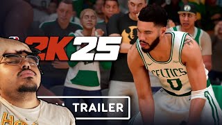 NBA 2k25 Gameplay Trailer Reaction [upl. by Kally]