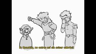 quotImagínate estuviéramos desnudosquot Quackity asusta a Rubius y Vegetta  Animatic Karmaland 5 [upl. by Evadne]