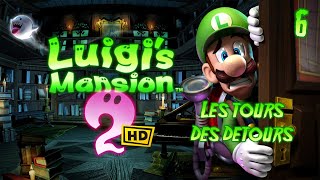 Les tours des détours   Luigis Mansion 2 HD  Playthrough dHalloween  Episode 6 [upl. by Eanerb]