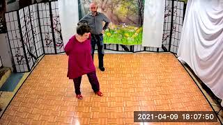 Round dance Workshop Strolling Vine 4 9 2021 [upl. by Alverson]