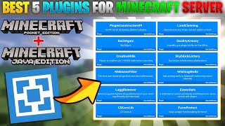 Top 5 Best Aternos plugins For 120 in Hindi  Best Plugins For Smp [upl. by Biebel]