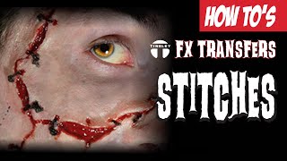 Tinsley Transfers 3D FX Transfers STITCHES Application [upl. by Sedgewick]