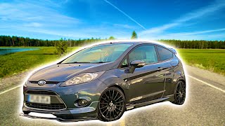 THIS STAGE 1 TUNED FORD FIESTA 16 ZETEC S WITH POPS AND BANGS WAS LIT [upl. by Angil]