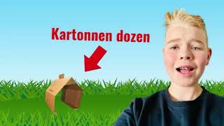 Ik bouw een club van kartonnen dozen [upl. by Akcinehs]