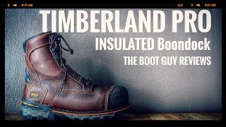 TIMBERLAND PRO BOONDOCK 8quot STYLE 89635214  THE BOOT GUY REVIEWS [upl. by Yellhsa]