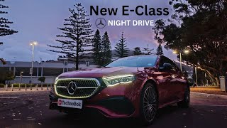 MercedesBenz  The New E Class  Night Drive in Cape Town [upl. by Harden461]