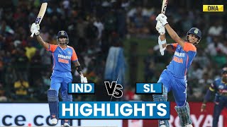 India Vs Sri Lanka Highlights 1st T20 India Beat Sri Lanka By 43 Runs IND Vs SL Highlights 1st T20 [upl. by Treble]