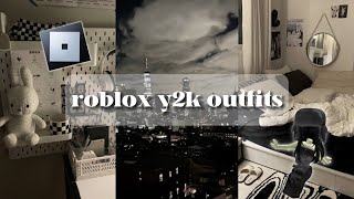 ROBLOX Y2K OUTFITS with 75 robux FAKE HEADLESS [upl. by Shaver]