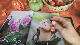 asmrRambles For Relaxation page turning im Rossmann Magazin [upl. by Allx]