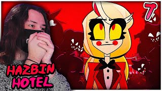 HAZBIN HOTEL EPISODE 7 REACTION  Out For Love  Ready For This [upl. by Pronty]