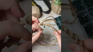 Handmade Green Dream Catcher 2 in 1 [upl. by Eno]