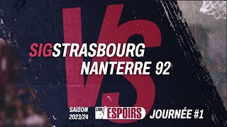 LIVE  Espoirs SIG Strasbourg vs Nanterre 92 [upl. by Paver927]