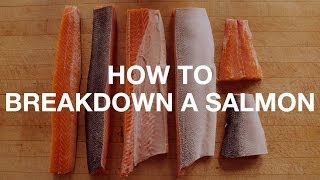 How to Break Down a Whole Salmon [upl. by Augie]