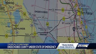 Okeechobee County declares local state of emergency ahead of possible tropical system impacts [upl. by Yekcir]