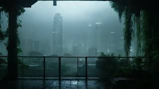 Megapolis rain ambient  Relaxing ambient music [upl. by Siramad]