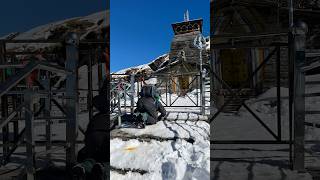 Tungnath chandrashilla trek in January tungnath chopta trekking uttarakhand mahadev panchkedar [upl. by Doris]