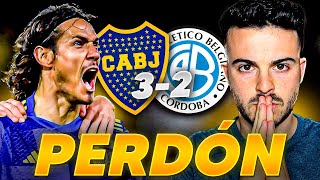 LA HINCHADA DE BOCA DESPERTÓ A CAVANI  BOCA vs BELGRANO 32  YUDCO AL HUESO [upl. by Ladin]