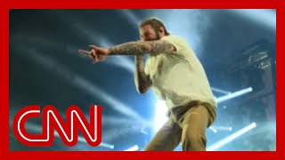 Post Malone performs Circles  From CNNs The Fourth in America [upl. by Marjie]