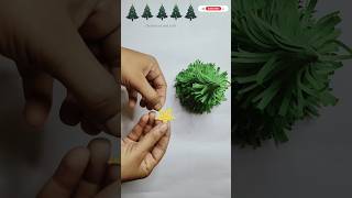 How to make Christmas Tree  DIY Christmas Tree🌲 shorts christmascrafts papercraft christmas [upl. by Trubow]