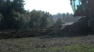 Red Clover Harvest 2010 7010 Combine [upl. by Alaehs181]