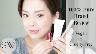 100 PERCENT PURE COSMETICS REVIEW [upl. by Ybreh]