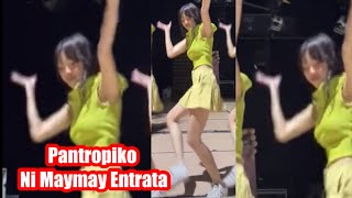 Maymay Entrata nag tiktok ng Bini’s hit song Pantropiko [upl. by Ennairac]