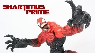 Marvel Legends Toxin ToyBiz Amazing SpiderMan Classics Action Figure Review [upl. by Asylla462]