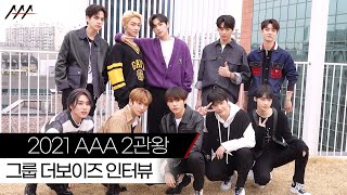 2021 AAA 2관왕 그룹 더보이즈THE BOYZ 인터뷰 2021 Asia Artist Awards [upl. by Ahsek]