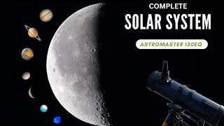 Exploring the Solar System Astromaster 130EQ Telescope Reveals Stunning Views [upl. by Beora]