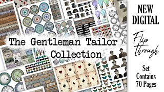 New Digital  Flip Through  The Gentleman Tailor Collection [upl. by Odnomyar364]