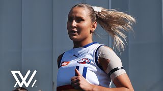 Jess Vukic could be Hawthorns new gun ruck  2023 AFLW Draft prospect highlights [upl. by Ybot]