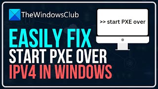 How to fix start PXE over IPv4 in Windows 1110 [upl. by Esened]