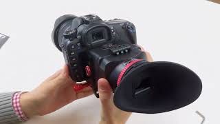 Kamerar VF 4 Plus Universal LCD ViewFinder Unboxing amp Review 1 [upl. by Assillim]