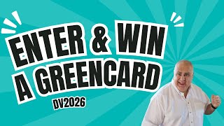 DV Lottery Greencard  How to enter and win the GREENCARD LOTTERY DV2026 [upl. by Akcimat837]