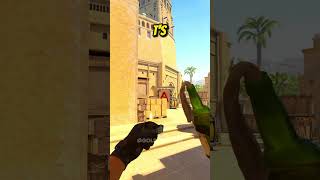 UNDER BALCONY TRICKS ON MIRAGE shorts cs2 [upl. by Flagler]